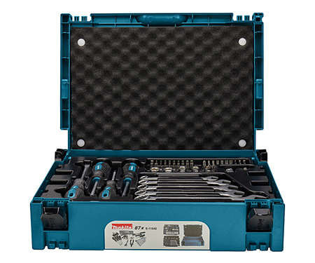 Набір ручного інструменту в кейсі Makpac 87 шт. MAKITA E-11542