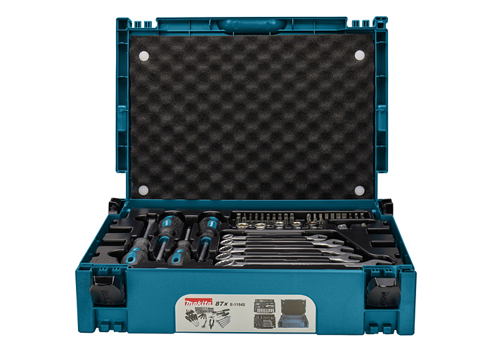 Набір ручного інструменту в кейсі Makpac 87 шт. MAKITA E-11542