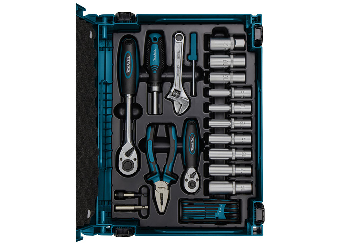 Набір ручного інструменту в кейсі Makpac 87 шт. MAKITA E-11542