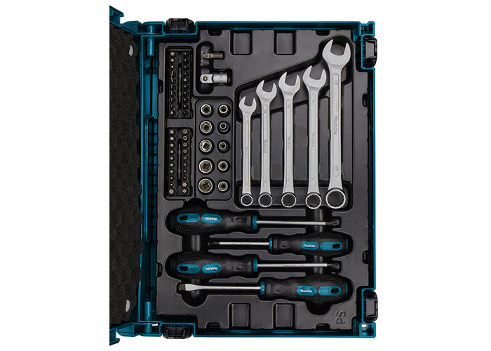 Набір ручного інструменту в кейсі Makpac 87 шт. MAKITA E-11542