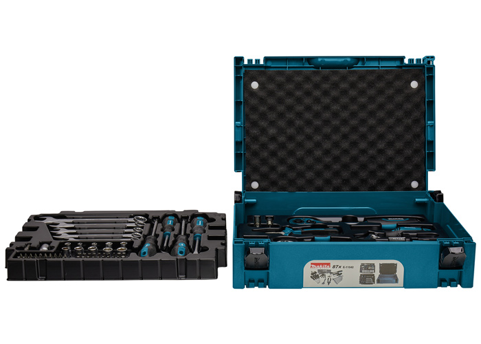 Набір ручного інструменту в кейсі Makpac 87 шт. MAKITA E-11542