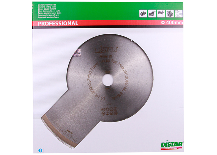 Алмазний диск DISTAR 1A1R 400 Hard ceramics
