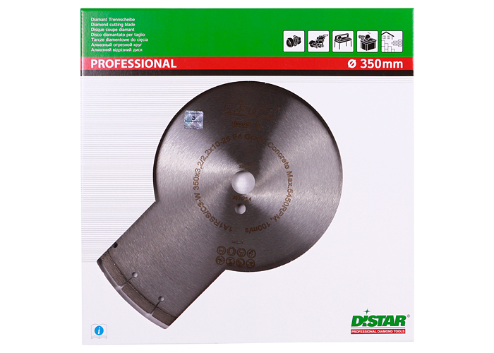 Алмазний диск DISTAR 1A1RSS/C3-W 350 F4 Green Concrete