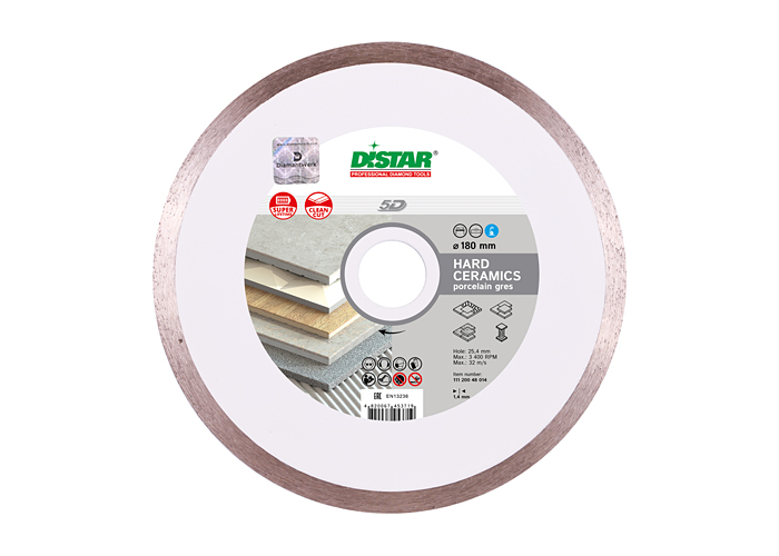 Алмазний диск DISTAR 1A1R 180 Hard ceramics