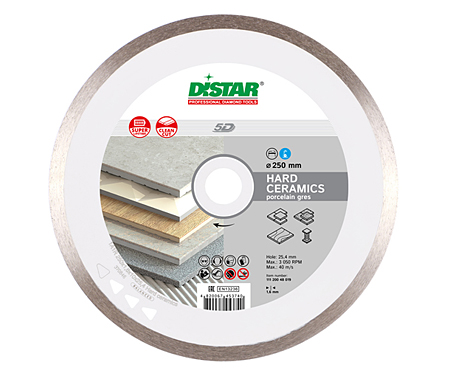 Алмазний диск DISTAR 1A1R 250 Hard ceramics