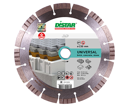 Алмазний диск DISTAR 1A1RSS/C3-H 232 Bestseller Universal