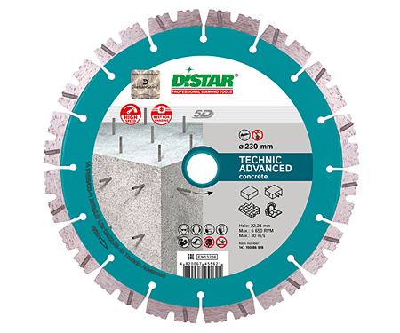Алмазний диск DISTAR 1A1RSS/C3-H 232 Technic Advanced