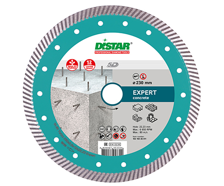 Алмазний диск DISTAR 1A1R Turbo 230 Expert