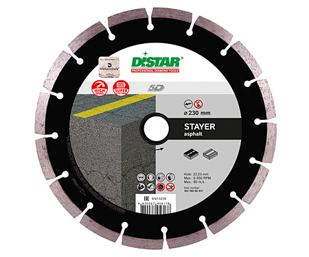 Алмазный диск DISTAR 1A1RSS/C3-H 230  STAYER