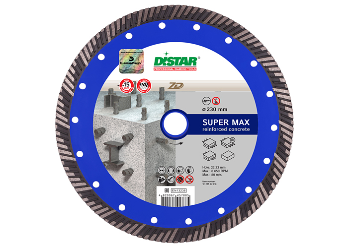 Алмазний диск DISTAR 1A1R Turbo 232 Super Max