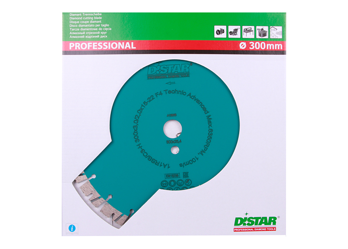 Алмазний диск DISTAR 1A1RSS/C3-H 300  Technic Advanced