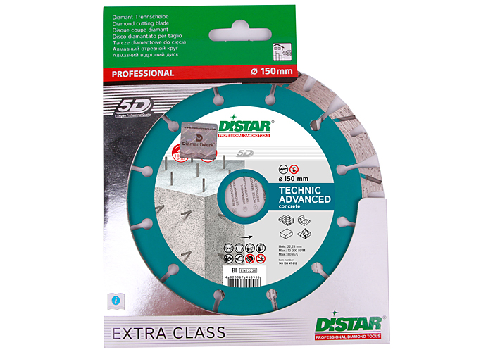 Алмазний диск DISTAR 1A1RSS/C3-H 150 Technic Advanced