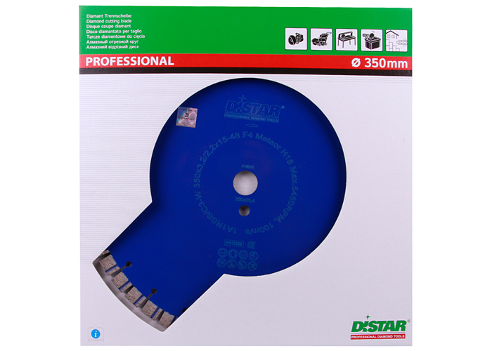 Алмазний диск DISTAR 1A1RSS/C3-W 350 F4 Meteor H15