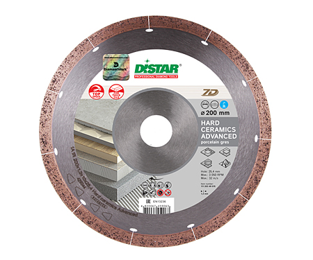 Алмазний диск DISTAR 1A1R 200 Hard ceramics Advanced