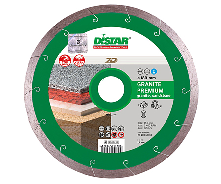 Алмазний диск DISTAR 1A1R 200 Granite Premium