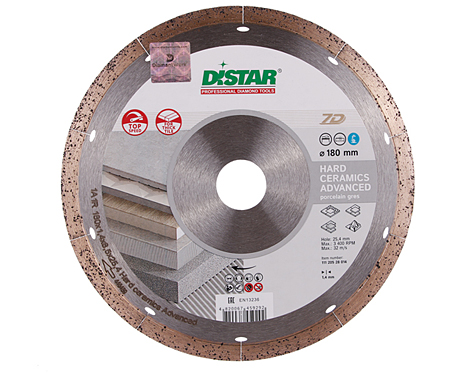 Алмазный диск DISTAR 1A1R 180 Hard ceramics Advanced