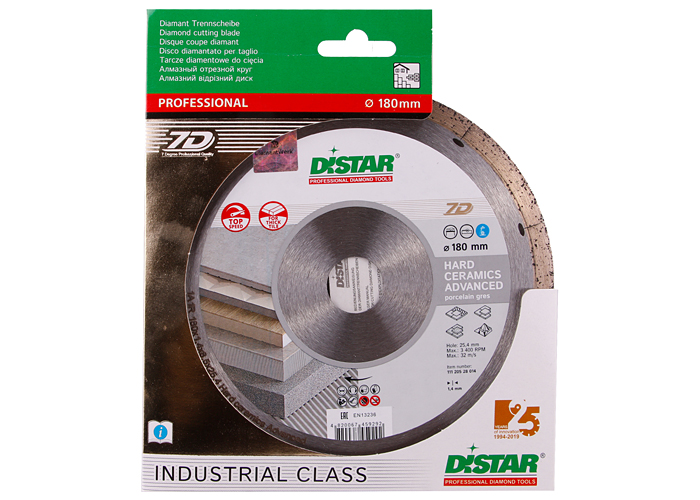 Алмазный диск DISTAR 1A1R 180 Hard ceramics Advanced