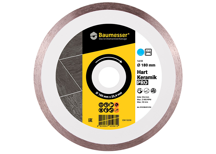 Алмазный диск DISTAR 1A1R 180 Baumesser Hart Keramik PRO