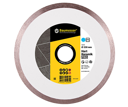 Алмазний диск DISTAR 1A1R 230 Baumesser Hart Keramik PRO