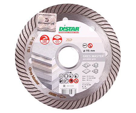 Алмазний диск DISTAR 1A1R 115 Gres Master