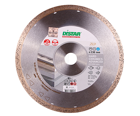 Алмазний диск DISTAR 1A1R 230 Hard ceramics Advanced
