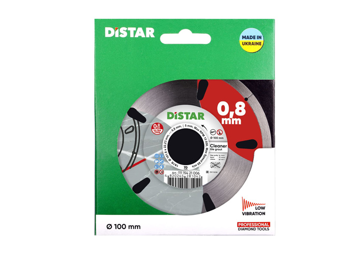 Алмазний диск відрізний DISTAR 1A1R 101,6x0,8/0,5x5x22,23 Cleaner