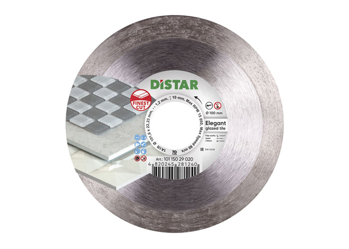 Алмазний диск відрізний DISTAR 1A1R 101,6x1,2/0,8x10x22,23 Elegant