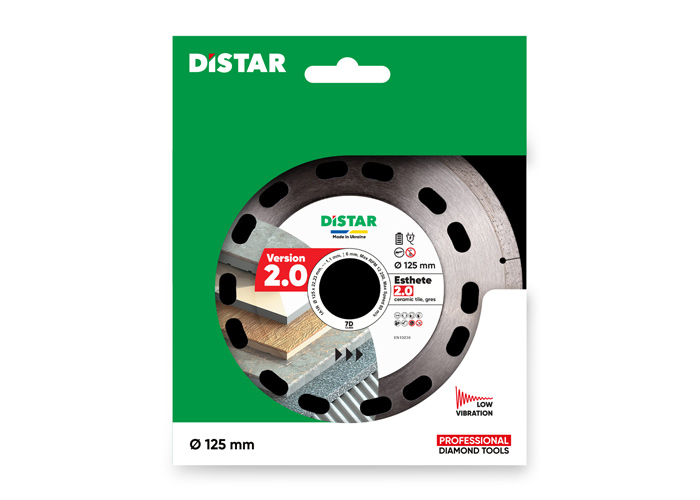 Алмазний диск відрізний DISTAR 1A1R 125x1,1/0,9x6x22,23 Esthete 2.0
