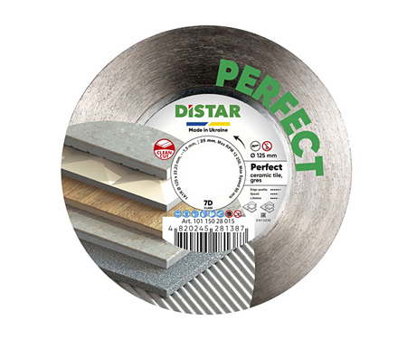 Алмазний диск відрізний DISTAR 1A1R 125x1,5/0,9x25x22,23H Perfect