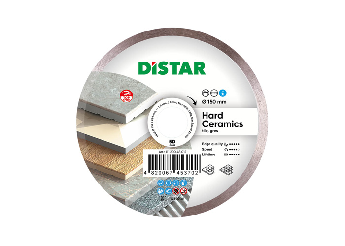 Алмазний диск відрізний DISTAR 1A1R 125x1,6/1,2x25x30 Edge Dry Slider