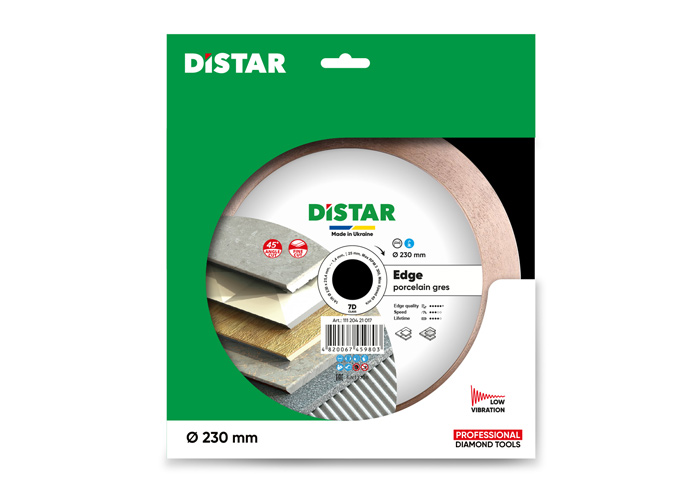 Алмазний диск відрізний DISTAR 1A1R 180x1,4/1/1,6x25x25,4 Edge