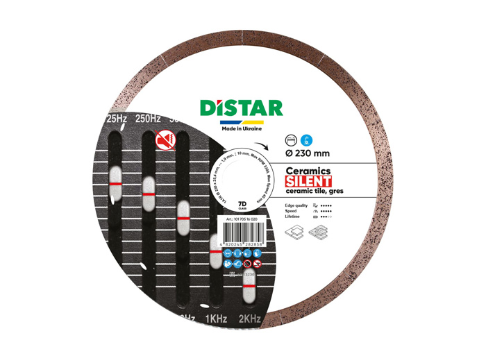 Алмазний диск відрізний DISTAR 1A1R 230x1,4/1/1,6x25x25,4 Edge