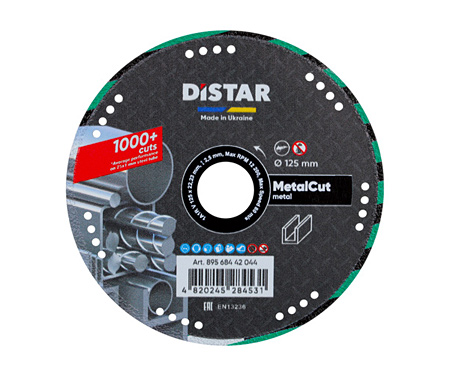 Алмазний диск відрізний DISTAR 1A1R 76x0,8/0,5x6x10H Colibri