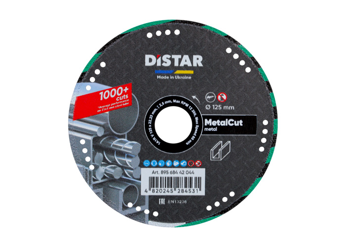 Алмазний диск відрізний DISTAR 1A1R 76x0,8/0,5x6x10H Colibri