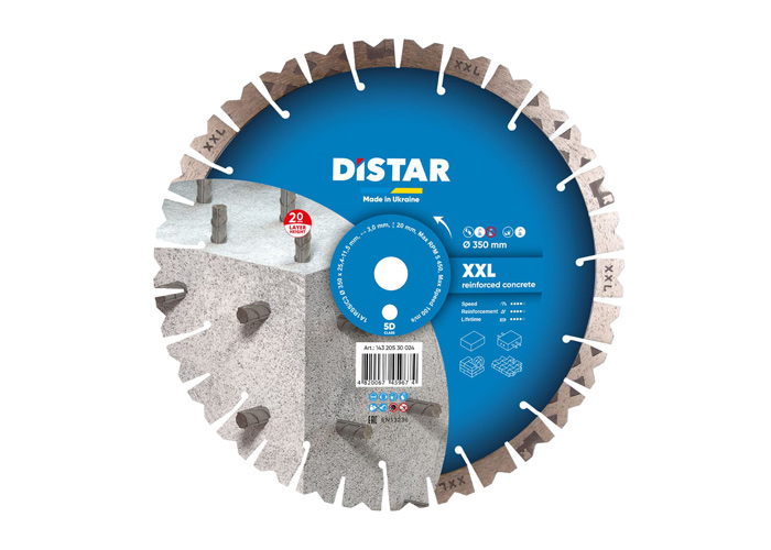 Алмазний диск відрізний DISTAR 1A1RSS/C3 115x2,2/1,4x10x22,23-9-HIT Technic Advanced