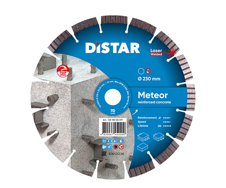 Алмазний диск відрізний DISTAR 1A1RSS/C3 350x3,5/2,5x10x25,4-24-HIT Premier Active
