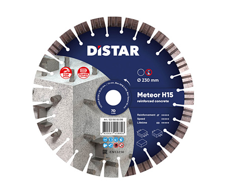 Алмазний диск відрізний DISTAR 1A1RSS/C3 400x3,5/2,5x10x25,4-28-HIT Premier Active