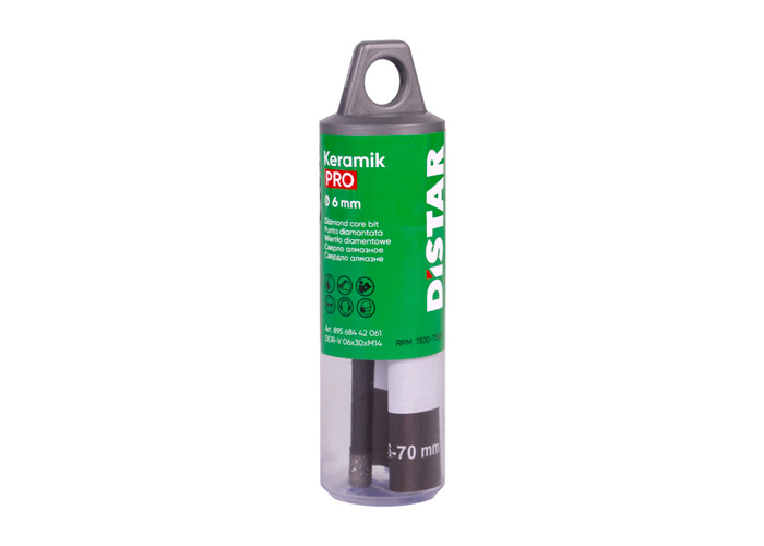 Алмазное сверло DISTAR DDR-B 025x450-1x1/2GAS DBD 025 RM4