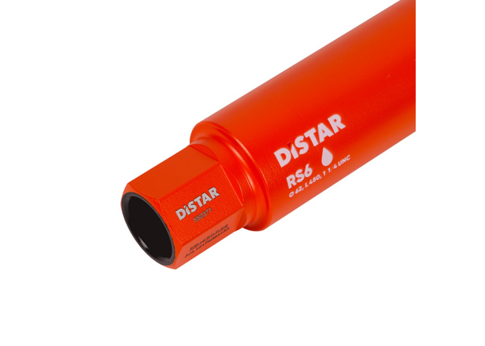 Алмазное сверло DISTAR DDS-W 057x450-5x1 1/4 UNC DLD 57 RS6