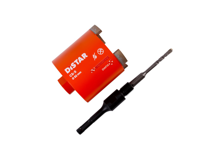 Алмазное сверло DISTAR DDS-W 082x450-6x1 1/4 UNC DLD 082 RM-TX