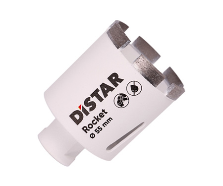 Алмазное сверло DISTAR DDS-W 50x45-6xM14 Rocket