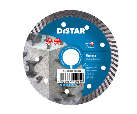 Алмазна фреза DISTAR DGS-W 100/22,23-5 Rotex