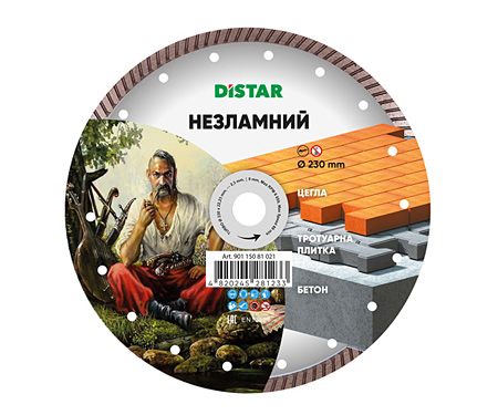 Алмазний диск відрізний DISTAR Turbo 115x2,2x8x22,23 Extra