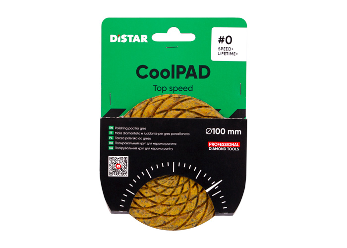 Круги алмазні полірувальні Круг 100x3x15 CleanPad #50 DISTAR 80115429034