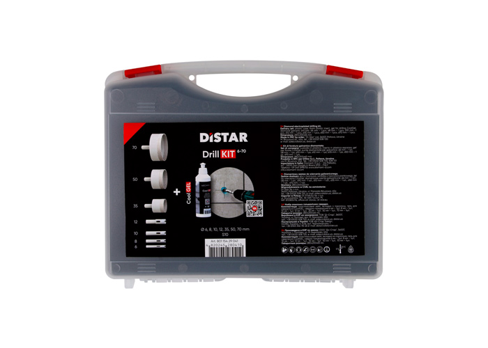 Алмазное сверло DISTAR Набір для свердління DrillKIT 6-12